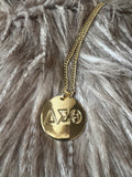 Greek Letter Pendant 3-Piece Set