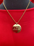 Greek Letter Pendant 3-Piece Set