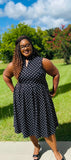 Polka Dot Princess (Black/White)