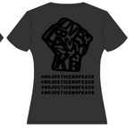 BLACK LIVE MATTERS FIST TEE AND MASK SET